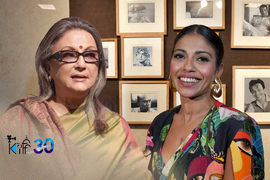 Anasuya Sengupta attends KIFF 2024, wants to work with Aparna Sen