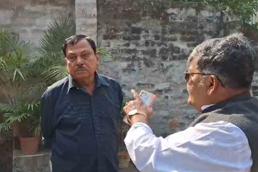 TMC MLA Asit Majumder scolded the house owner