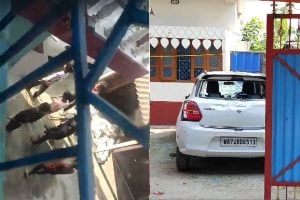 Miscreants have been accused of vandalizing hotel and house of a hotelier in Islampur