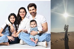 Tollywood star Jeet's family holiday in Desert, video with son