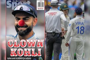 Australia media insults Virat Kohli, Ravi Shastri slams