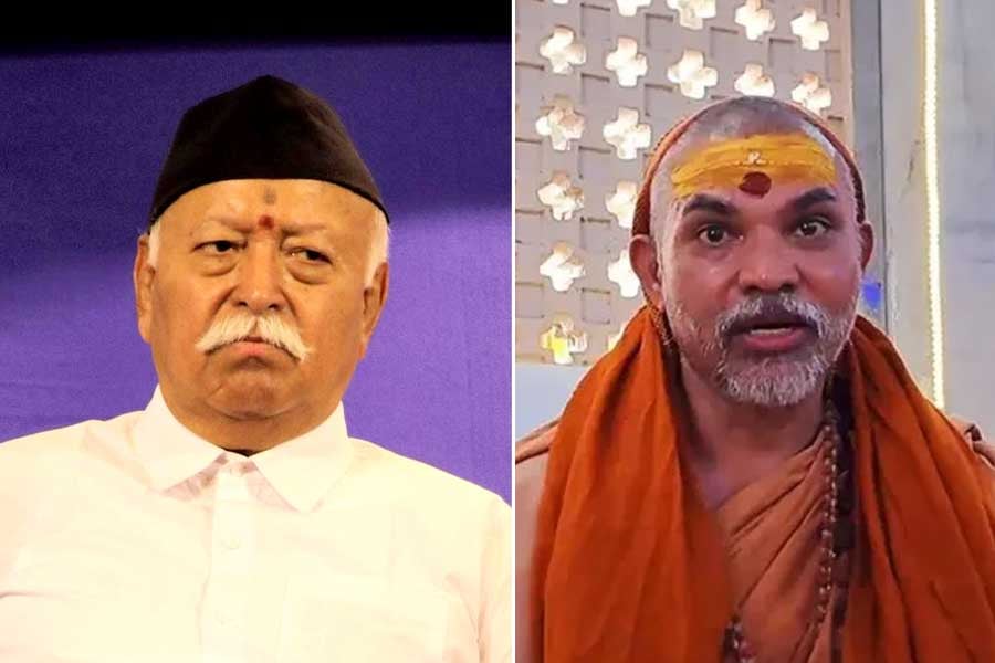 Mohan Bhagwat criticised by Shankaracharya Swami Avimukteshwaranand