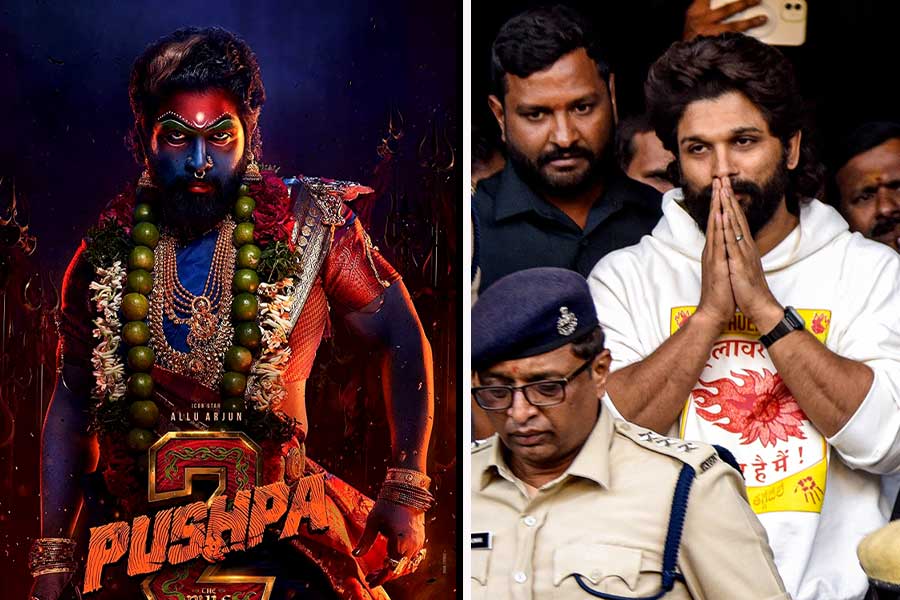 Reports of Allu Arjun's 'Pushpa 2' has seen huge growth after his arrest