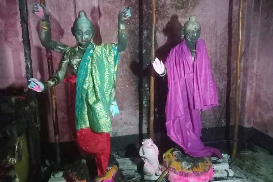 Another ISKCON Centre burned down in Bangladesh