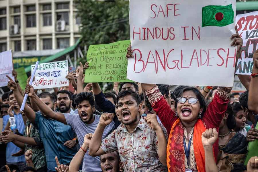 Bangladesh interim govt have to protect its Hindu minority: US Congressman