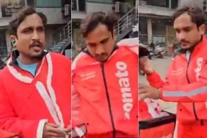 Hindu group made Zomato delivery agent in Indore remove his Santa costume