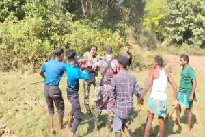 Miscreants of Bangladesh tried to snatch BSF gun at Tripura Border