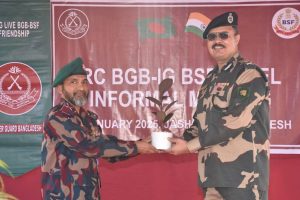 BSF and BGB attend flag meeting regarding recent unrest situation in border security