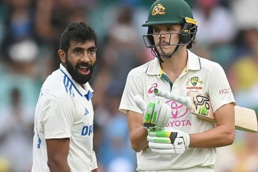 Border Gavaskar Test: Jasprit Bumrah and Sam Konstas were engaged in a fiery exchange at the end of Day 1 in Sydney