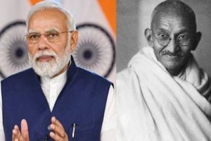 PM Modi invokes Mahatma in debut podcast