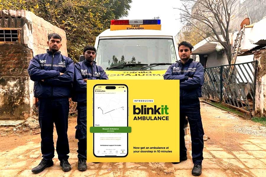 Blinkit starts ambulance service