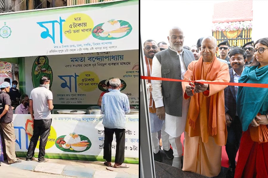 Full meal at rs 9, Yogi Adityanath launches 'Maa Ki Rasoi' in Uttar Pradesh