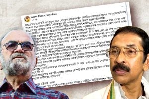 Suvankar Sarkar lashes out Bikash Ranjan Bhattacharya regarding his comment on 'emergency'