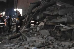 Four-storey building collapses in Delhi’s Burari, 12 rescued