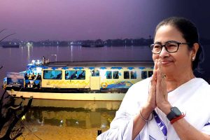 Mamata Banerjee inagurated the first electric vessel