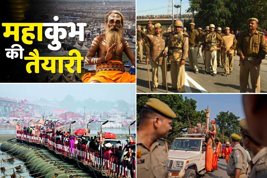 Security beefed up at Mahakumbh, police on alert, 4 foreigners questioned