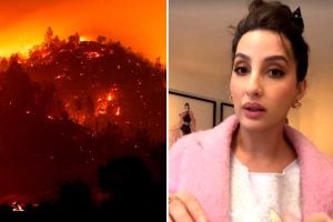 Nora Fatehi Evacuates With Her Team As Los Angeles Wildfires Escalate