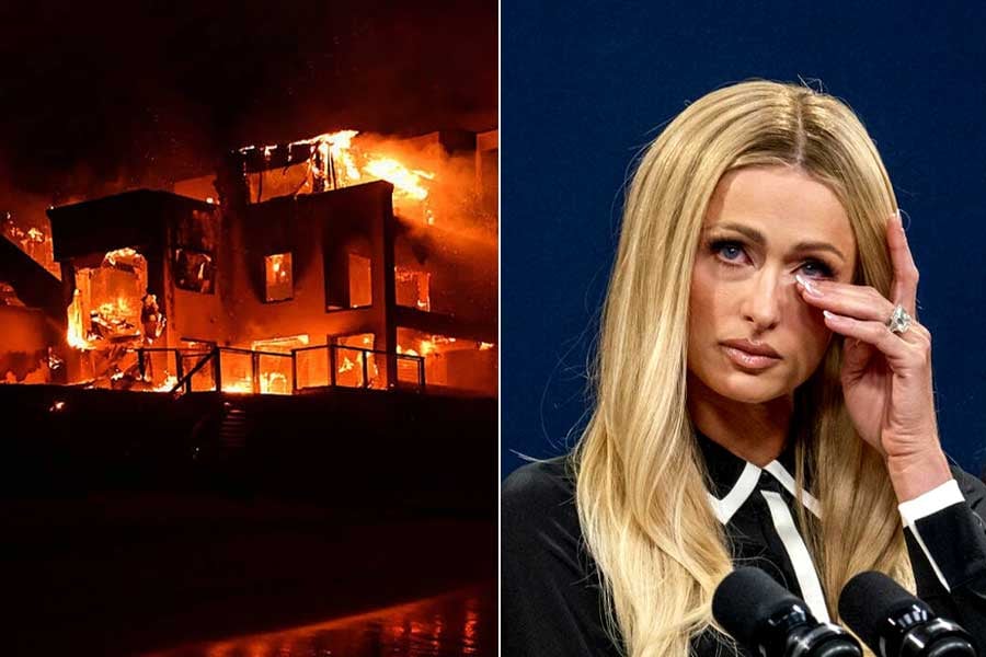 Paris Hilton 'heartbroken' as wildfire destroys home