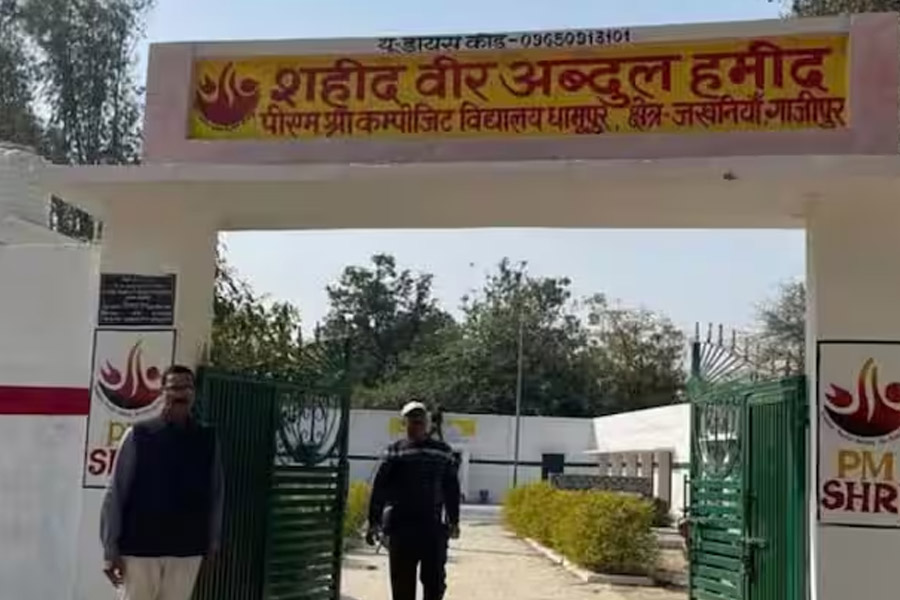 1965 war hero Abdul Hamid's name restored at UP school entrance after backlash