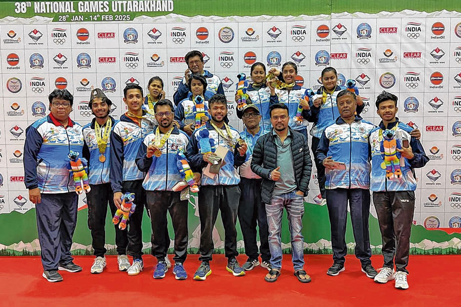 National Games: Bengal Table Tennis team won two Gold Medal