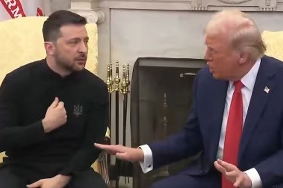 Donald Trump and Volodymyr Zelenskyy Clash In white house