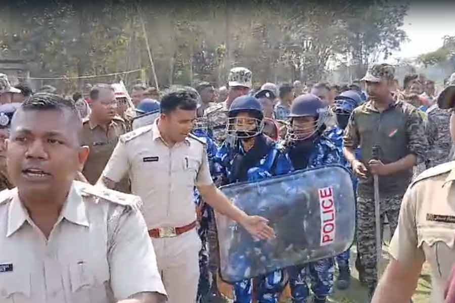 Alipurduar police rescued a woman suspected of being a cow thief