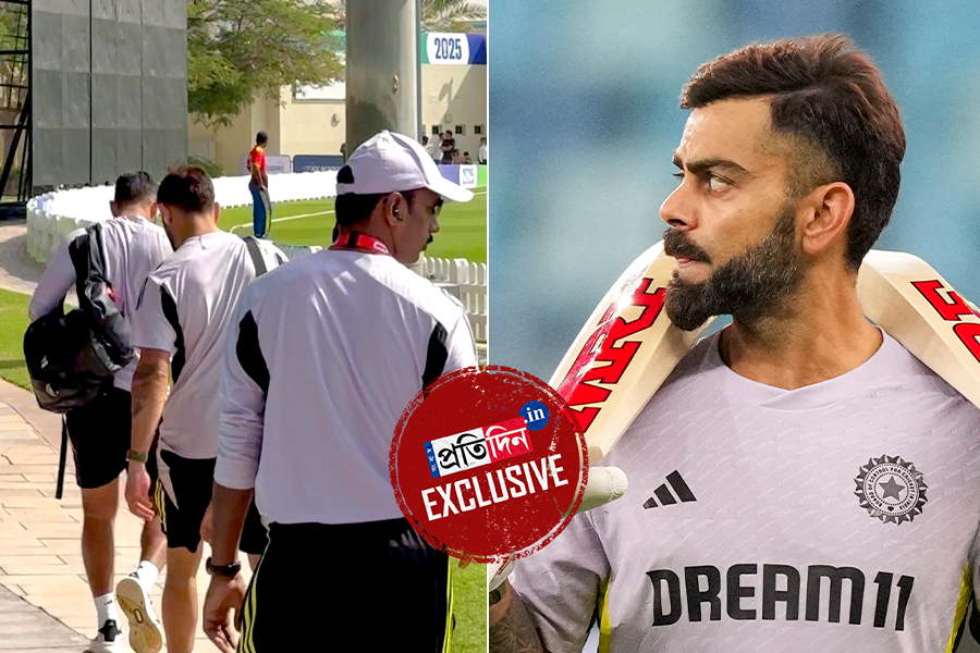 Champions Trophy 2025: Virat Kohli arrives practice 3 hour before Team India