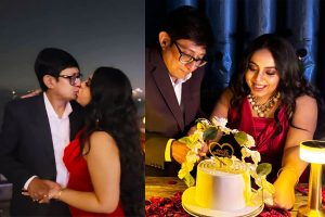 Kanchan Mullick, Sreemoyee Chattoraj's kissing goes viral on first wedding anniversary