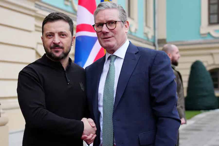 UK PM Expresses Support For Ukraine's Zelensky After Trump 