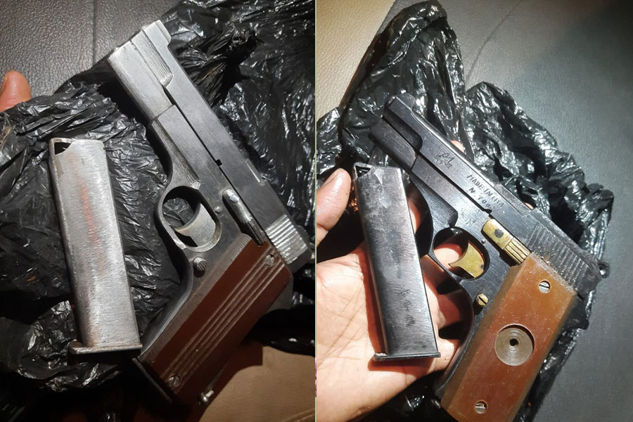 STF arrested 2 persons for possessing illegal firearms