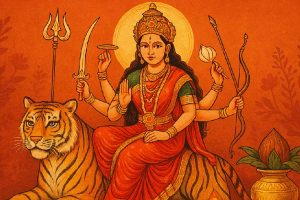 Which color is suitable for Chaitra Navaratri