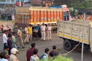 Two died including Monk of Bharat Sevasram after an accident at Bagnan, six more seriously injured