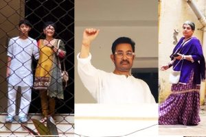 Aamir Khan Celebrates Eid With Sons Junaid, Azad and Ex wives