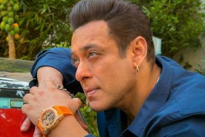 Salman Khan flaunts Ram Janmabhoomi watch