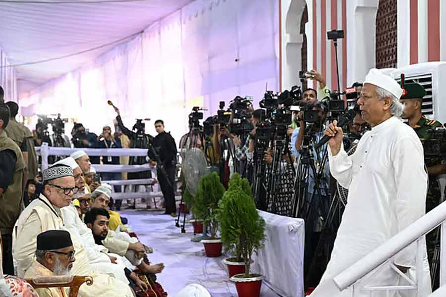 Muhammad Yunus gives message to Eid in Bangladesh