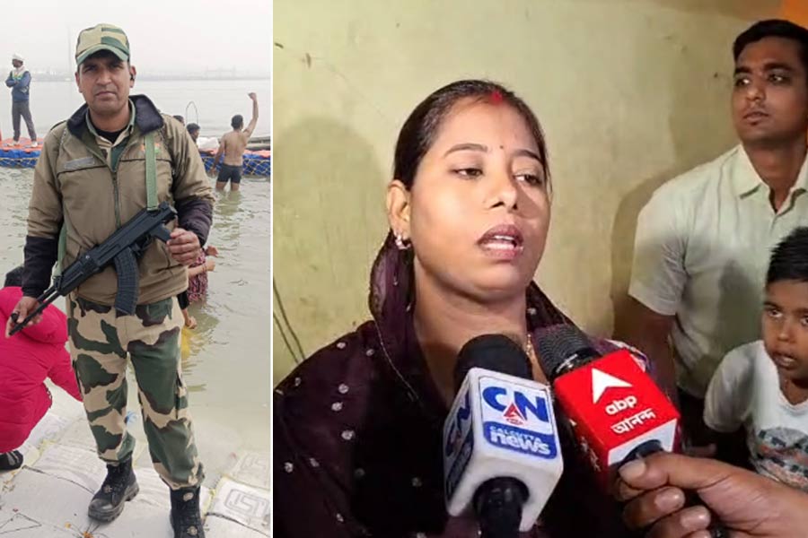 Pregnant wife of BSF Jawan in Hooghly slams centre and BSF before going Pathankot to seek husband