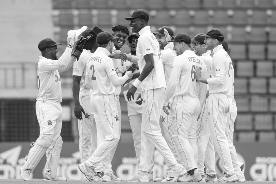 Zimbabwe creates history by defeating Bangladesh in Test Cricket