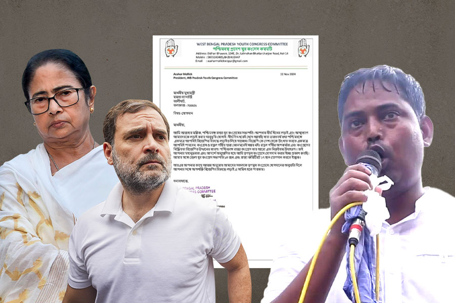 State Youth Congress President Azhar Mallick expresses his wish to join TMC, Writes Mamata Banerjee