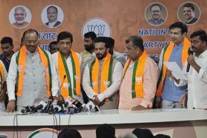 Former India Cricketer Kedar Jadhav joins BJP in Maharashtra