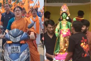 Ram Navami Live Update: Locket Chatterjee's rally stopped by police