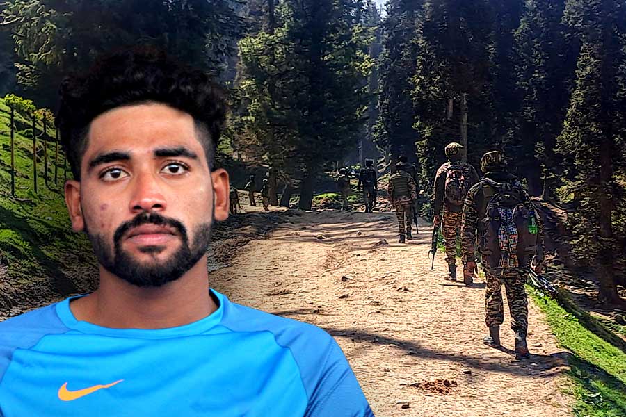 Mohammded Siraj and Shreevats Goswami protested on Pahalgam attack