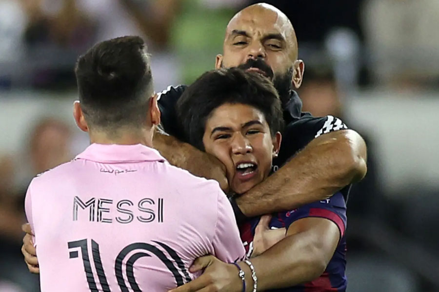 Lionel Messi's bodyguard no longer on sidelines for Inter Miami games