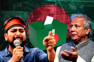Nahid Islam spoke against Yunus government