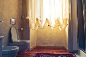 Chinese Woman lives In office toilet