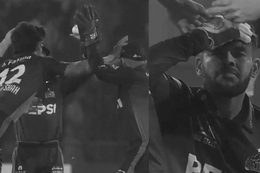 Pakistan Bowler Ubaid Shah Punches Own Teammate During PSL 2025 Match