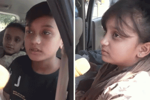 Teary-eyed Pakistan girl and boy leaves Indian mother behind amid expulsion