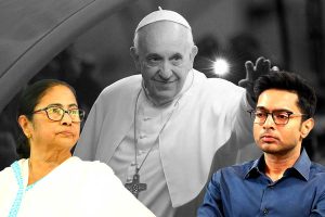 Mamata Banerjee and Abhishek Banerjee condoles pope francis death