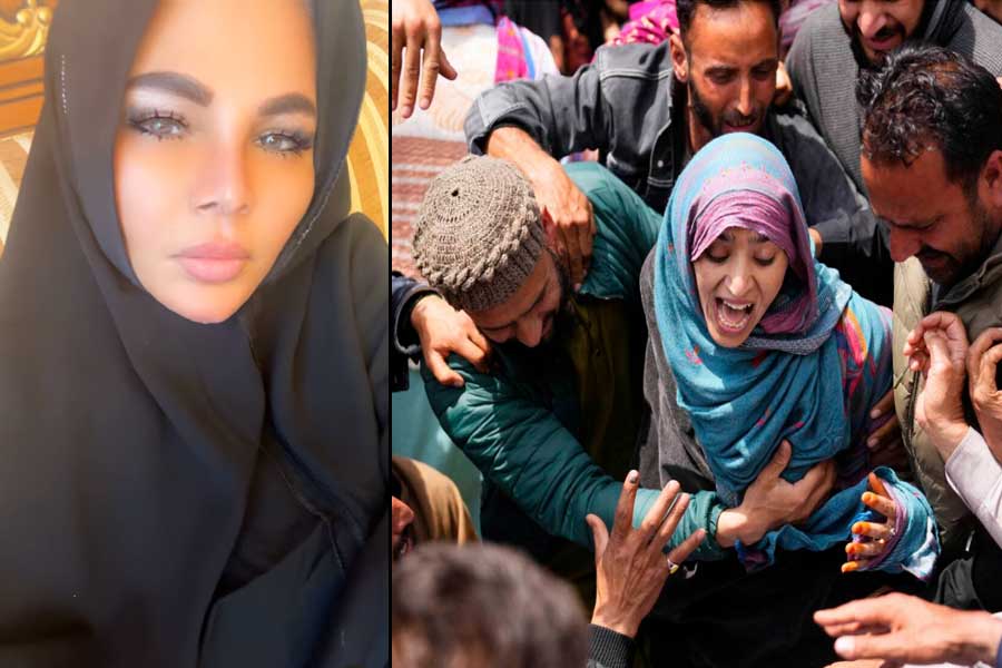 Rakhi Sawant urging Hindu-Muslim unity after Pahalgam attack