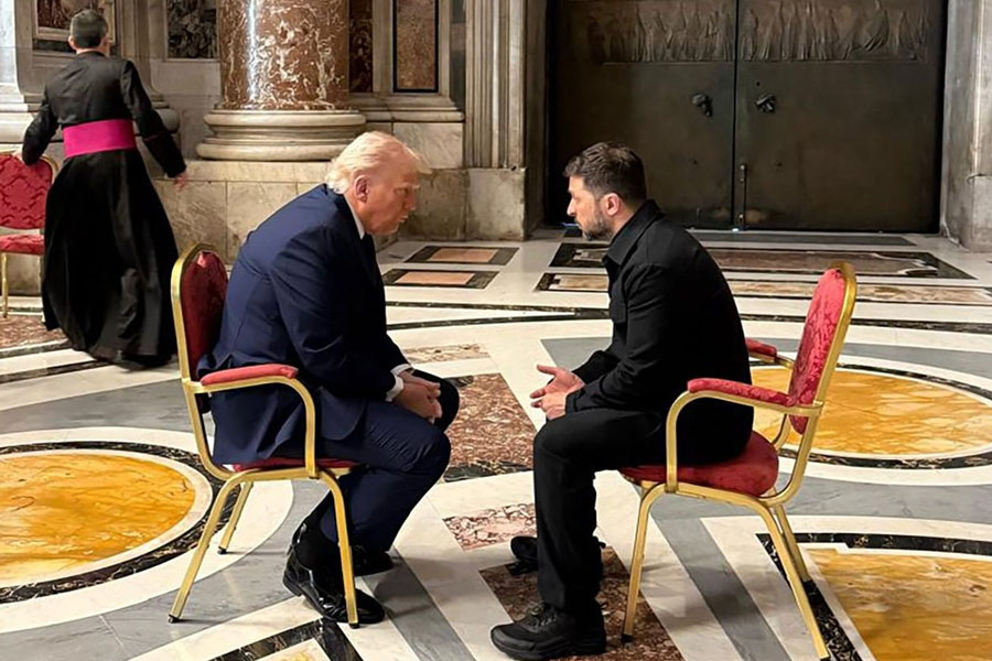 Zelensky and Trump hold 'very productive' talks at Vatican