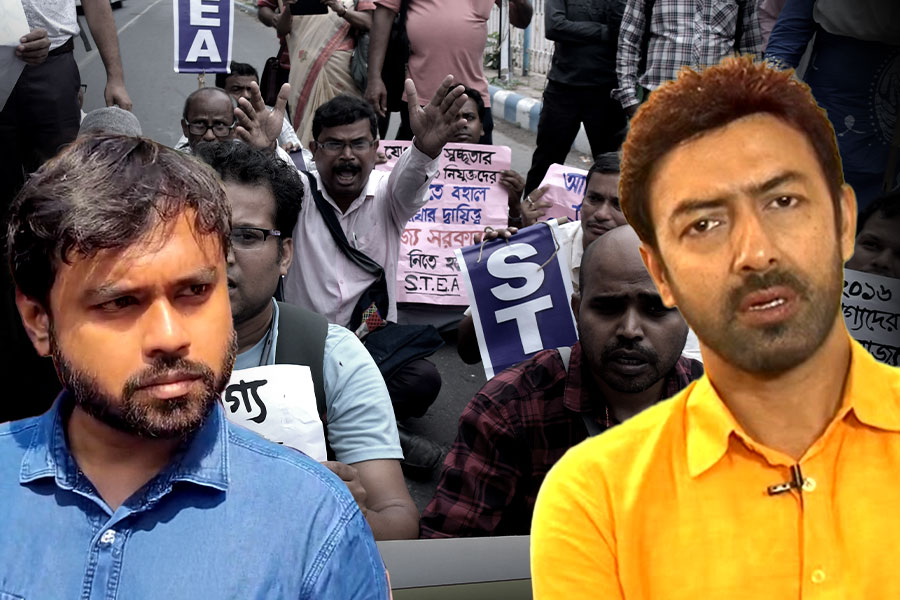 SSC Scam: Badsha Moitra joins Teacher's rally